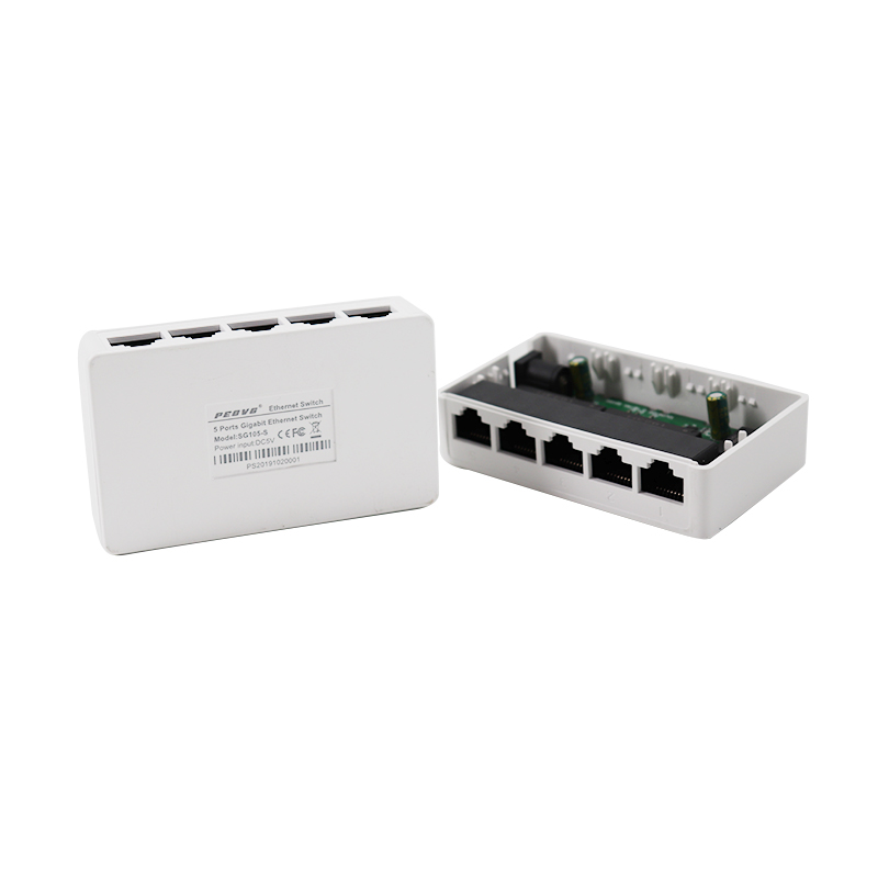 Mini 5 ports Ethernet Network desktop switch