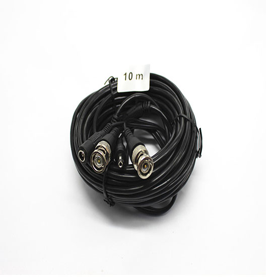 BNC DC video power coaxial cable 10m